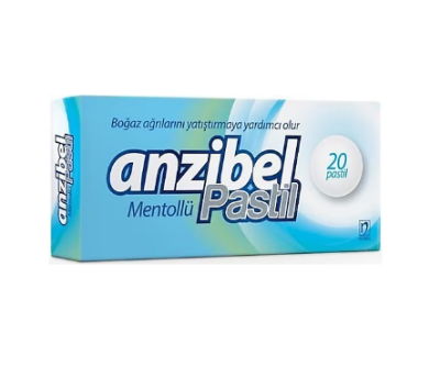 ANZİBEL MENTOLLÜ PASTİL 20 - Anzibel
