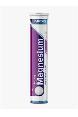 Apexis Magnesium 200 mg 20 Efervesan Tablet - Apexis