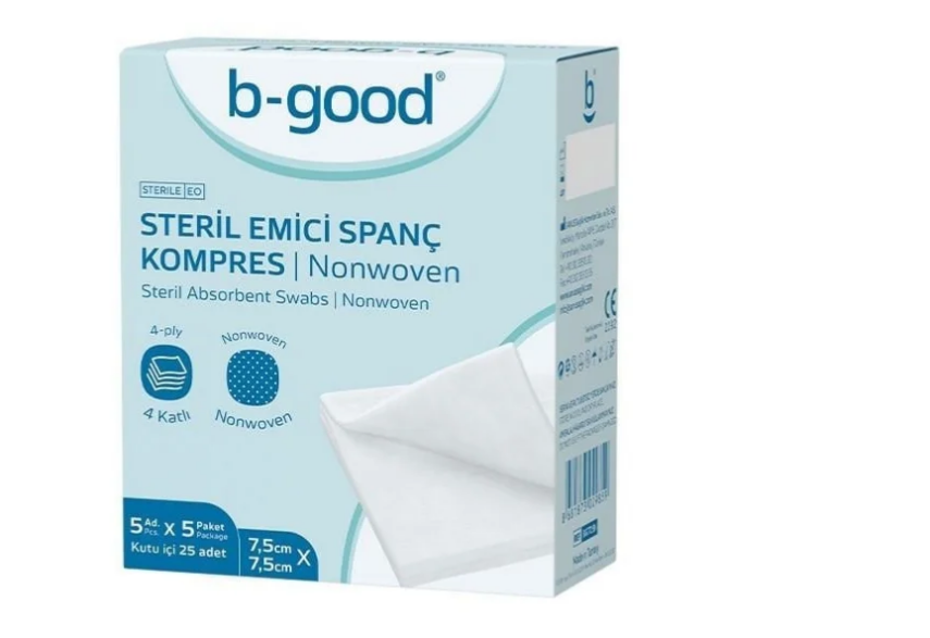 B-Good Nw Steril Emici Gaz Kompresi 25'li - 1