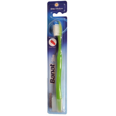 Banat Slim Yetişkin Orta Boy Diş Fırçası - Banat