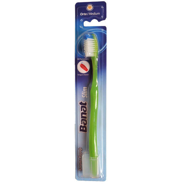 Banat Slim Yetişkin Orta Boy Diş Fırçası - 1