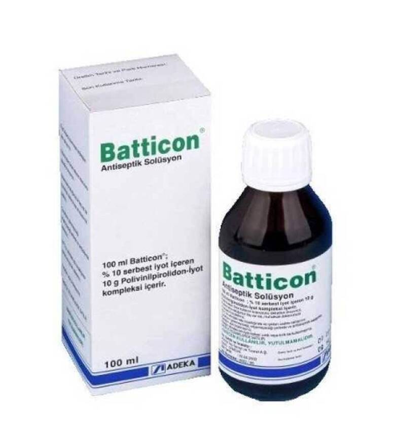 Batticon Antiseptik Solüsyon 100 ml - 1