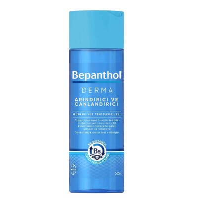 Bepanthol Derma Arındırıcı ve Canlandırıcı Günlük Yüz Temizleme Jeli 200 ml - Bepanthol