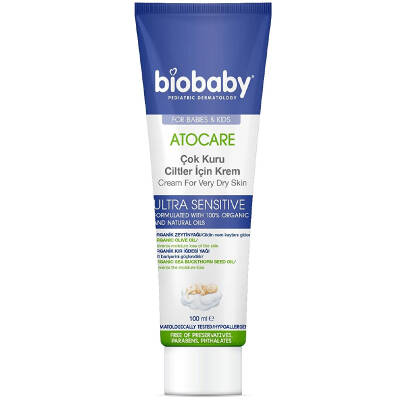 Biobaby Atocare Kuru ve Atopik Ciltler İçin Krem 100 ml - biobaby