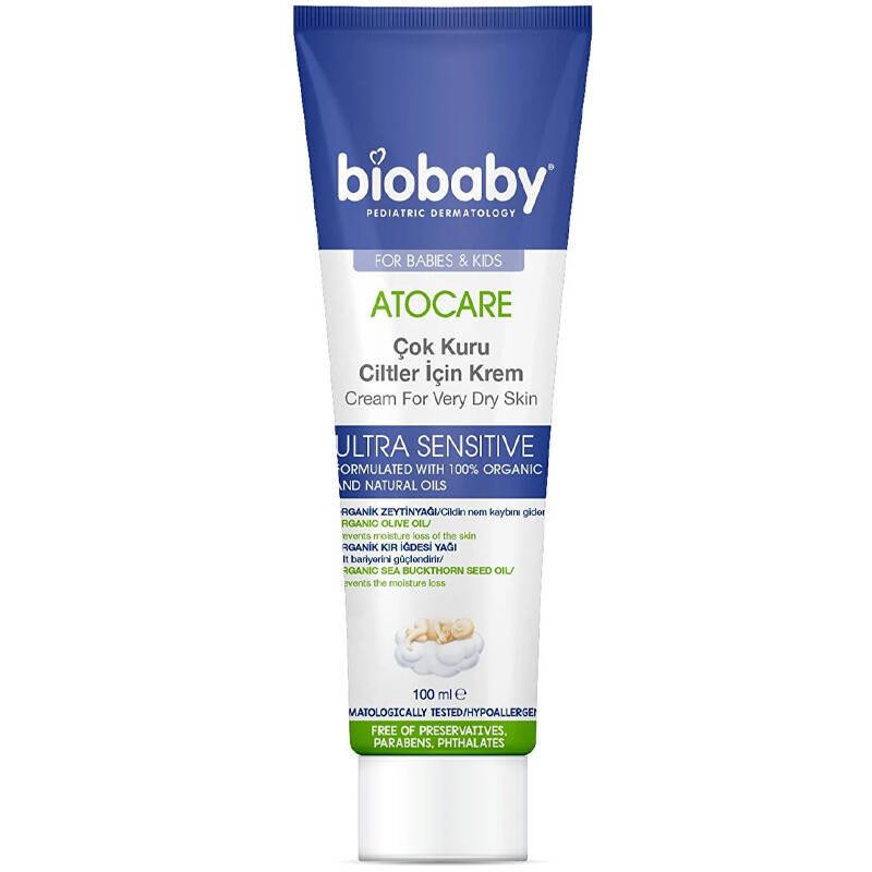 Biobaby Atocare Kuru ve Atopik Ciltler İçin Krem 100 ml - 1
