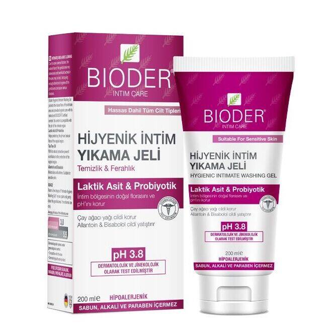 Bioder İntim Yıkama Jeli 200 ml - 1