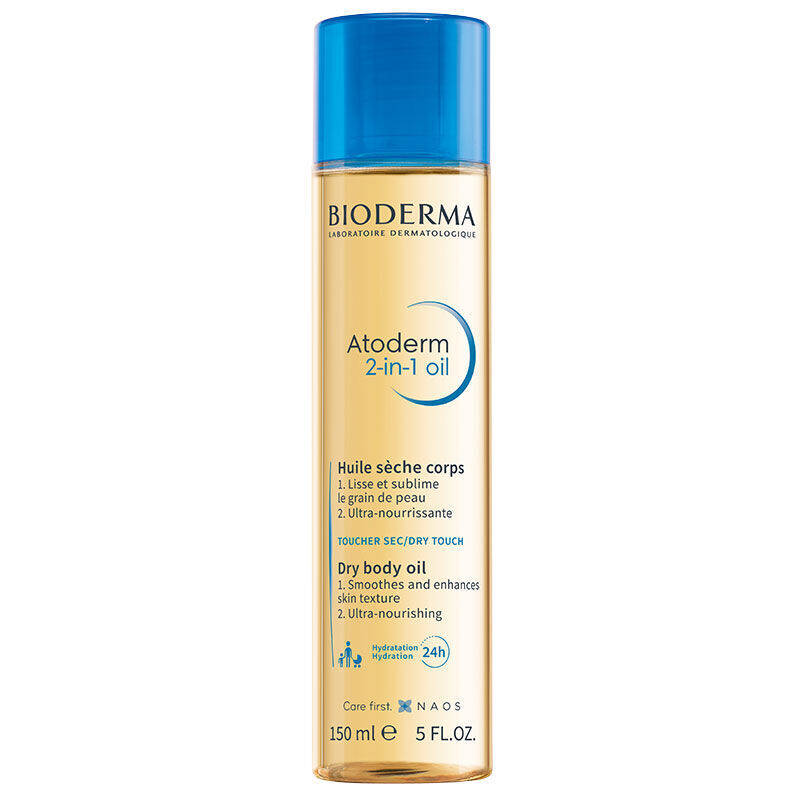 Bioderma Atoderm 2 in 1 Çatlak Önleyici Vücut Yağı 150 ml - 1