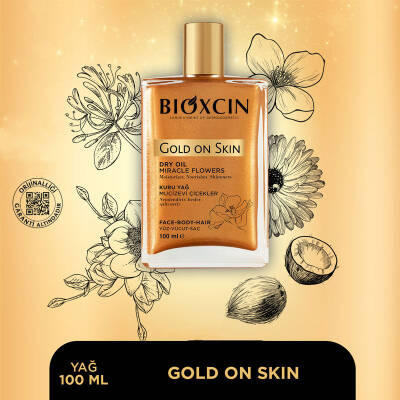 Bioxcin Gold On Skin Kuru Yağ 100 ml - Bioxcin