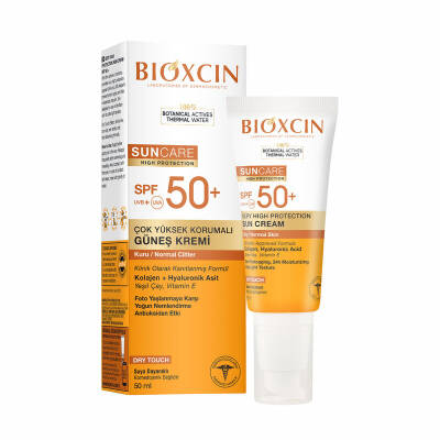 Bioxcin Güneş Kremi Kuru & Normal Ciltler İçin SPF50 50 ml - Bioxcin