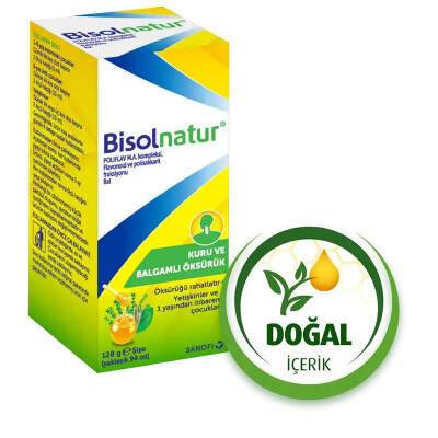 Bisolnatur Bitkisel Şurup 128 gr - Bisolnatur