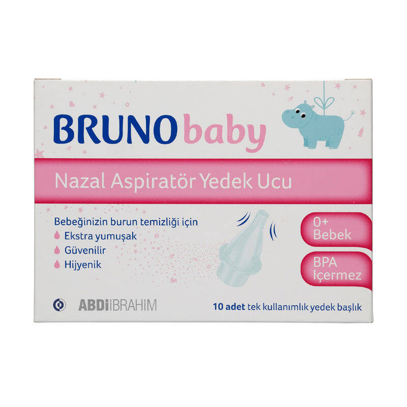Bruno Baby Nazal Aspiratör Yedek Uç 10'lu 3 Adet - 1