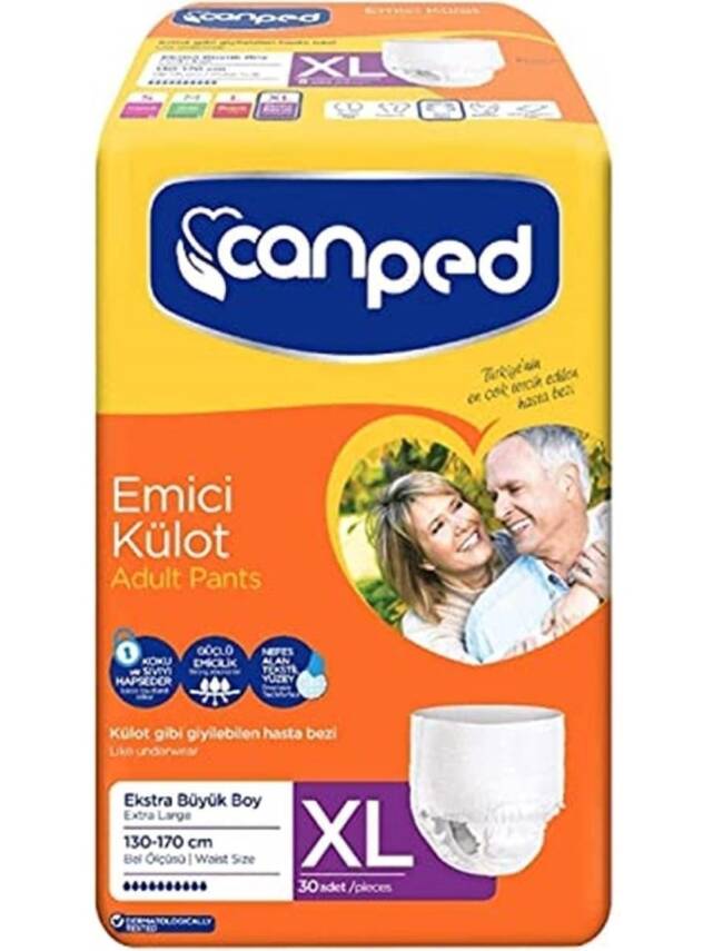 Canped Emici Külot Extra Large 30'lu - 1