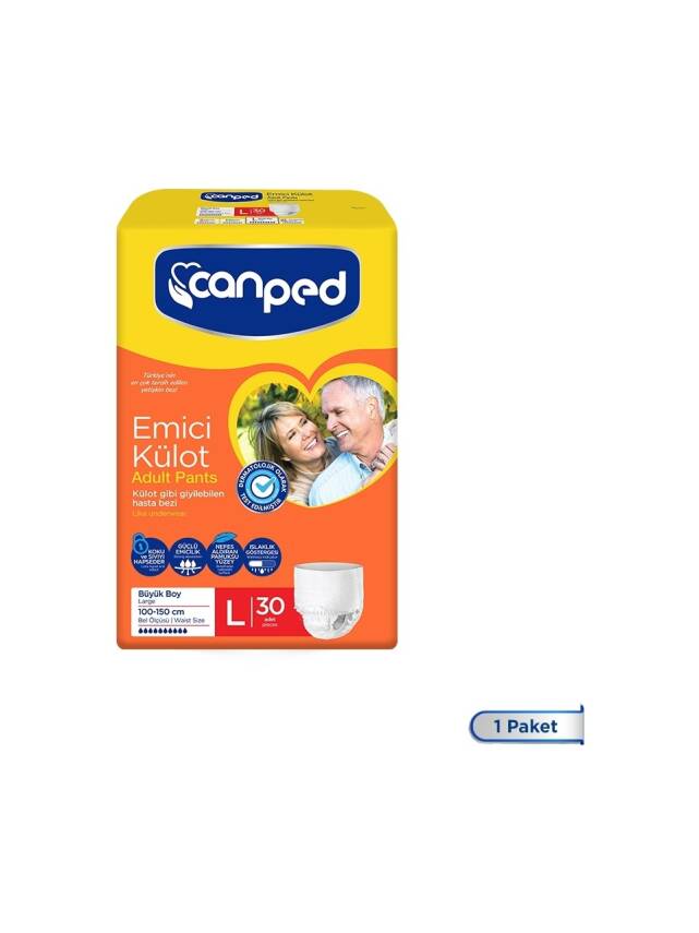 Canped Emici Külot Large 30'lu Paket - 1