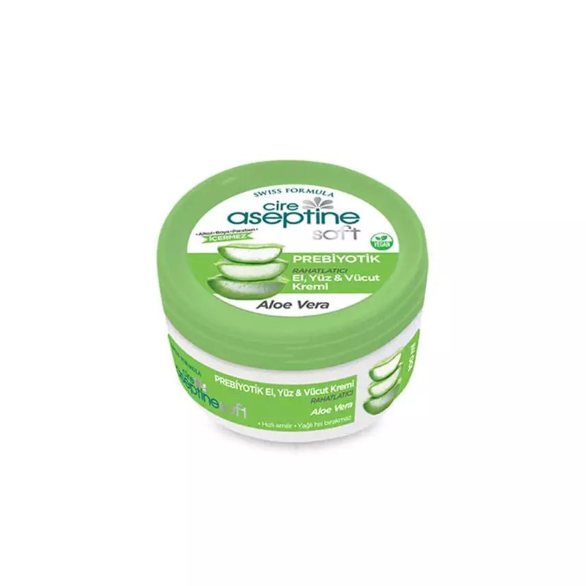 Cire Aseptine Aloe Vera Özlü Prebiyotik Krem 100 ml - 1