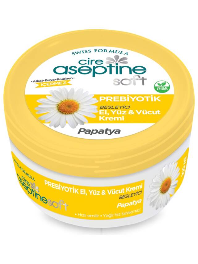 Cire Aseptine Soft Papatya Özlü Prebiyotik Krem 100 ml - 1