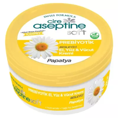 Cire Aseptine Soft Papatya Özlü Prebiyotik Krem 200 ml - 1