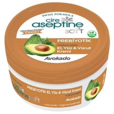 Cire Aseptine Soft Prebiyotik Avokado El Yüz ve Vücut Kremi 30 ml - Cire Aseptine