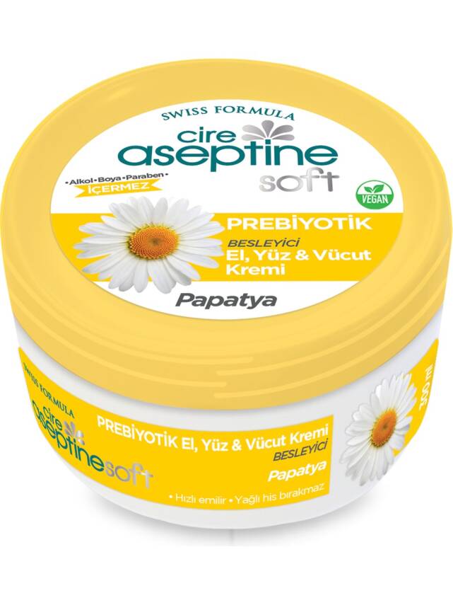 Cire Aseptine Soft Prebiyotik Papatya El Yüz ve Vücut Kremi 300 ml - 1