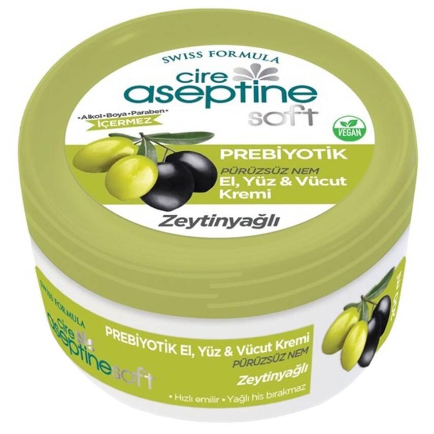 Cire Aseptine Soft Zeytinyağlı Özlü Prebiyotik Krem 200 ml - 1