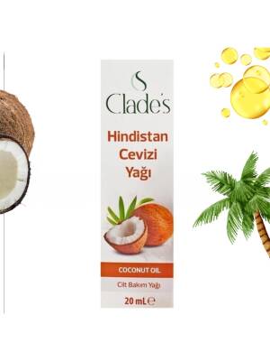 Clades Hindistan Cevizi Yağı 20 ml - Clades