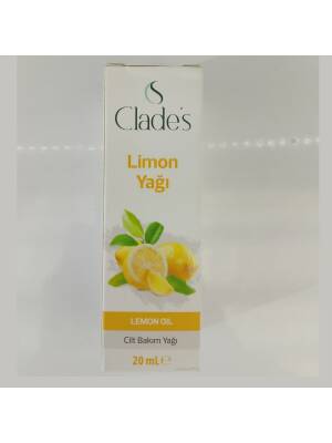 Clades Limon Yağı 20 ml - Clades