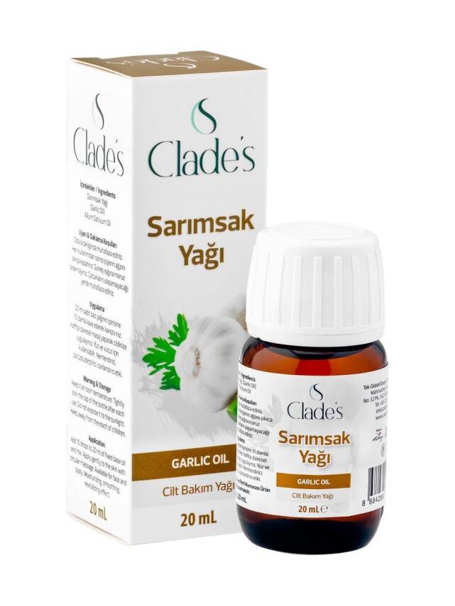 Clade's Sarımsak Yağı 20 ml - 1