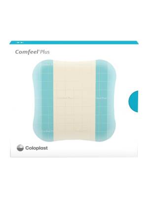 Comfeel Plus Hidrokolloid Kare Yara Örtüsü 10x10 cm - Comfeel