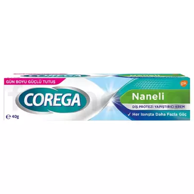 Corega Krem Yapıştırıcı Naneli 40 gr - 1