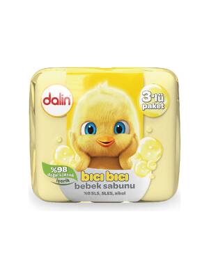 Dalin Bıcı Bıcı Bebek Sabunu 3'lü Paket - dalin