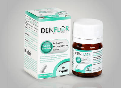 Denflor Probiyotik 10 Kapsül - Denflor