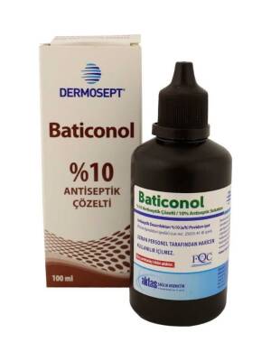 Dermosept Baticonol Antiseptik Çözelti 30 ml - Dermosept