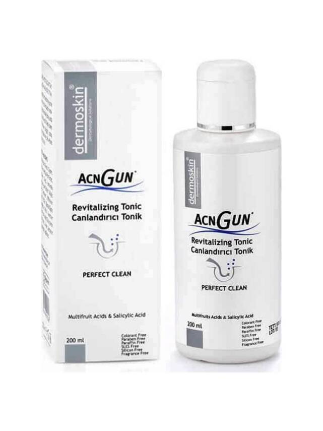 Dermoskin Acnegun Canlandırıcı Tonik 200 ml - 1