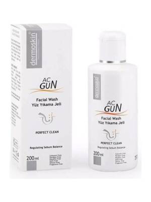 Dermoskin Acnegun Yüz Yıkama Jeli 200 ml - Dermoskin