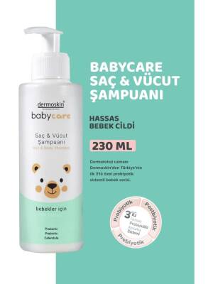 Dermoskin Babycare Saç ve Vücut Şampuanı 230 ml - Dermoskin
