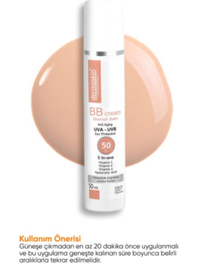 Dermoskin BB Krem SPF50 50 ml - 1
