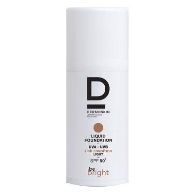 Dermoskin Be Bright Likit Fondöten Light SPF50 33 ml - Dermoskin