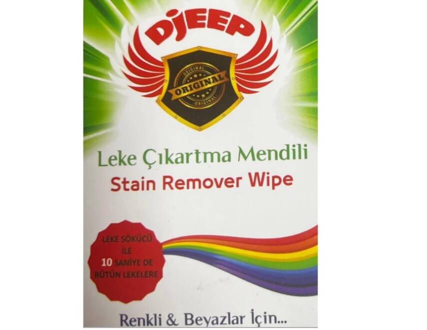 Djeep Leke Çıkartma Mendili 5 Adet - 1