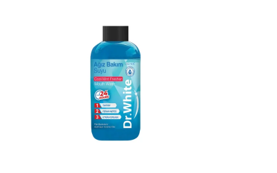 Dr. White Ağız Bakım Suyu Cool Mint Fresher 250 ml - Dr. White