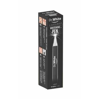 Dr. White Luxury Whitening Pen Black Diş Beyazlatma Kalemi 2 ml - Dr. White