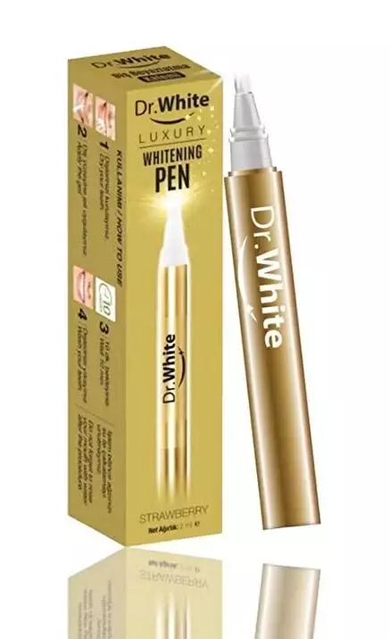 Dr. White Luxury Whitening Pen Gold Diş Beyazlatma Kalemi 2 ml - 1
