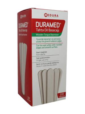 Duramed Tahta Dil Basacağı 100'lü - Duramed