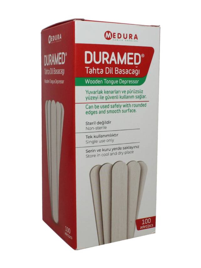 Duramed Tahta Dil Basacağı 100'lü - 1