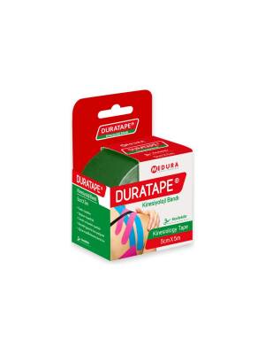 Duratape Kinesioloji Bandı Yeşil 5 cm x 5 m - Duratepe