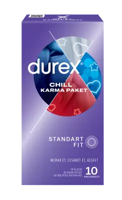 Durex Chill Prezervatif 10lu - 1