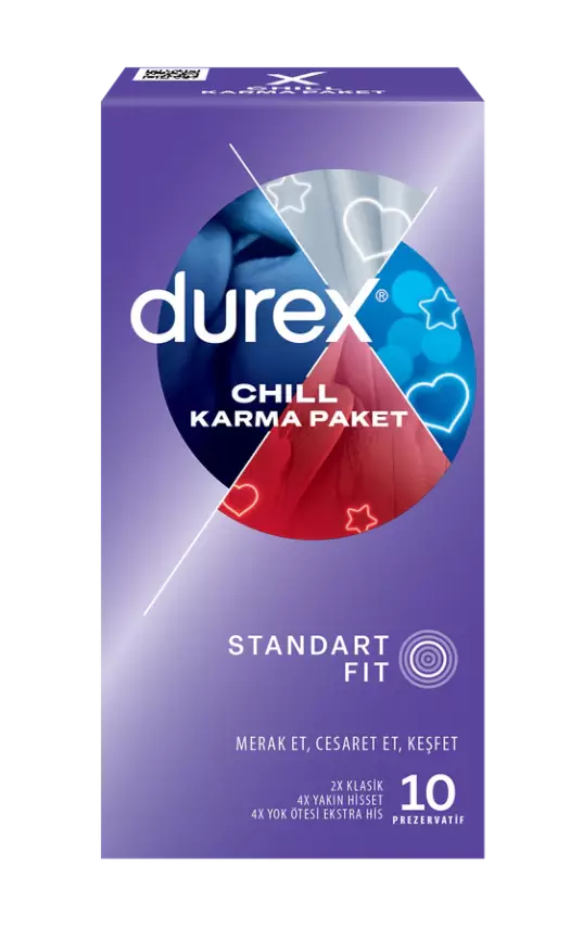 Durex Chill Prezervatif 10lu - 1