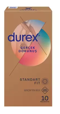Durex Gerçek Dokunuş Ultra Kaygan Prezervatif 10lu - 1
