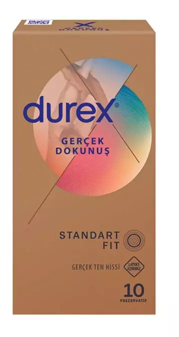 Durex Gerçek Dokunuş Ultra Kaygan Prezervatif 10lu - 1