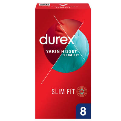 Durex Yakın Hisset Slim Fit 8li - Durex