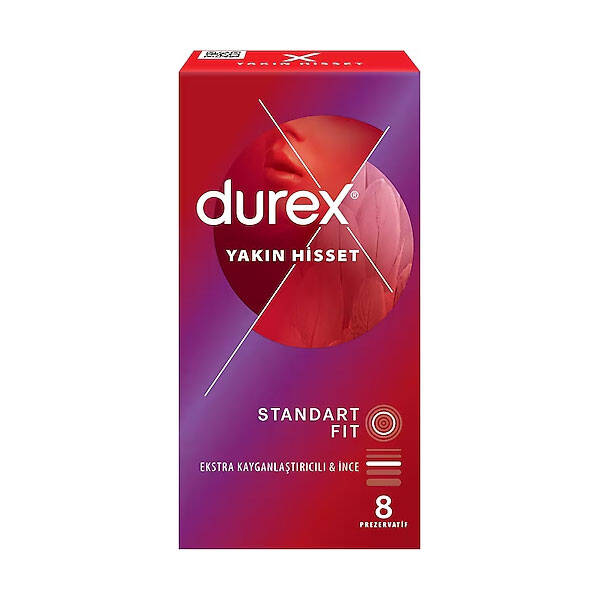 Durex Yakın Hisset Standart Fit 8li - 1
