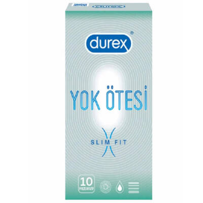 Durex Yok Ötesi Prezervatif Slim Fit 10lu - Durex